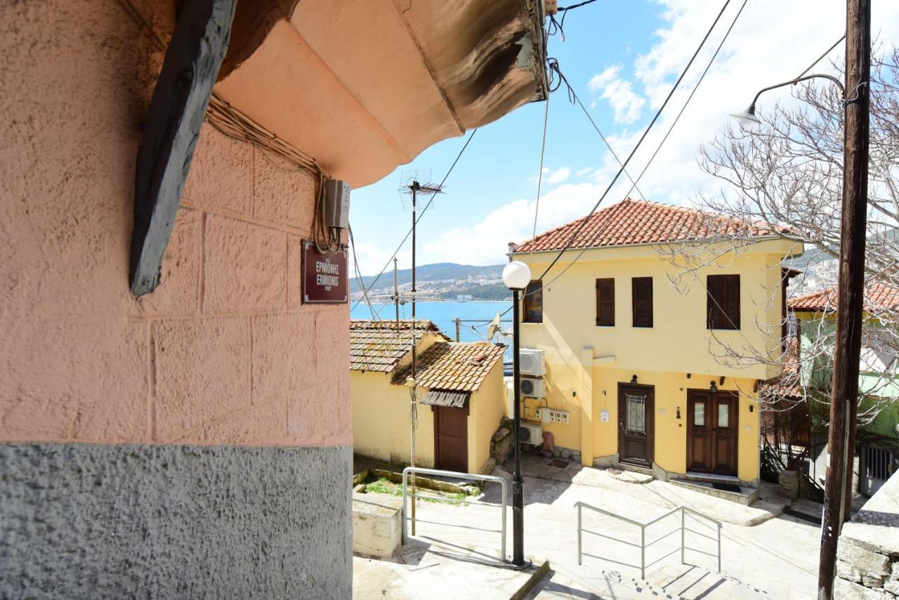 Golden Sea View - Old Town Apartment Kavala Exterior photo